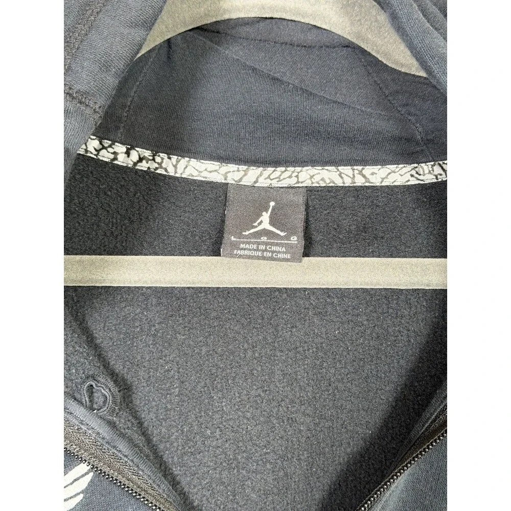 Jordan Men’s Full Zip Hooded Hoodie pit-pit=23”/length27“/sleeve27”